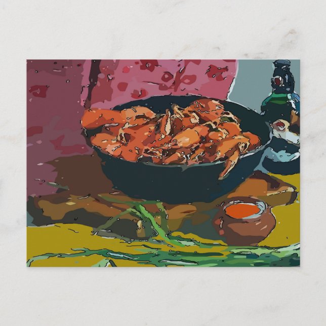 Carte Postale Bol de langouste (Devant)