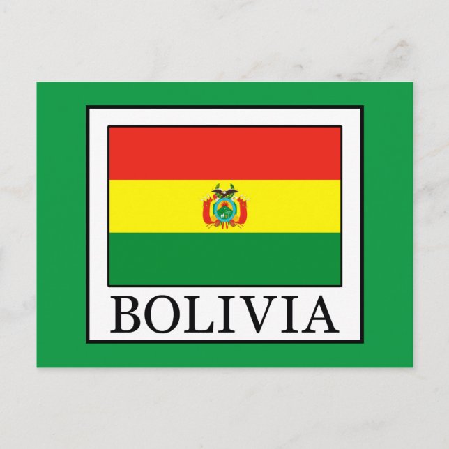 Carte Postale Bolivie (Devant)