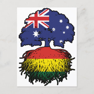 Carte Postale Bolivie Bolivie Australie Australie racine d'arbre