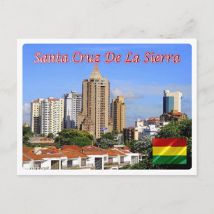 Carte Postale Bolivie - Père Noël Cruz del la Sierra -