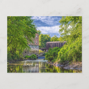 Carte Postale Bollinger Mill Et Burfordville Couvert Bridge