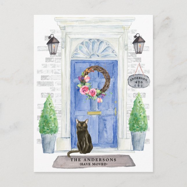 Carte Postale Bombay Cat Moving Faire-part (Devant)