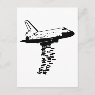Carte Postale Bombe de navette