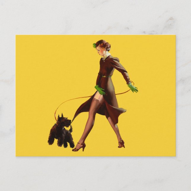 Carte Postale BOMBSHELL BAD GIRLS Retro Pin-Ups (Devant)