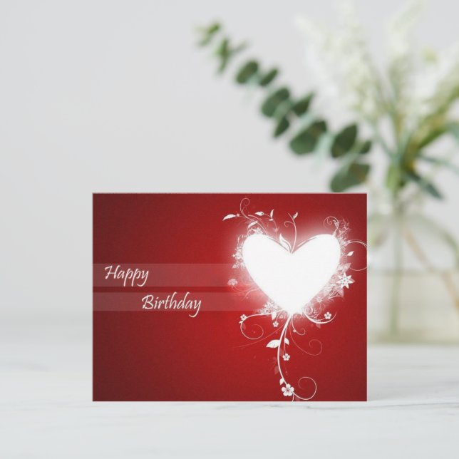 Carte Postale Bon Anniversaire (Debout devant)