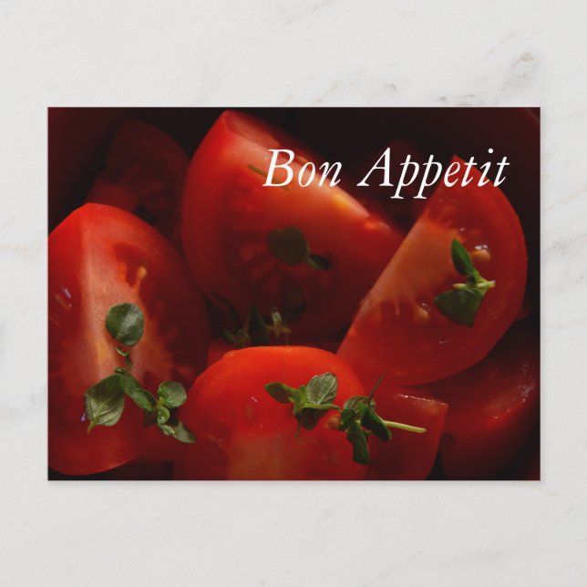 Carte Postale Bon Appetit (Devant)