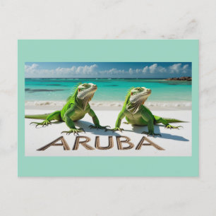 Carte postale Bon bini aruba