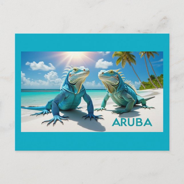 Carte postale Bon bini aruba (Devant)