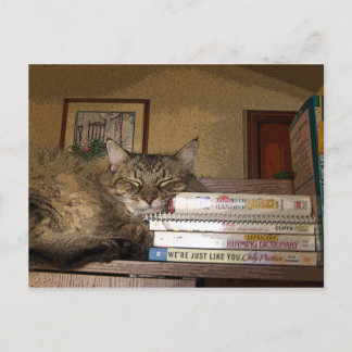 Carte postale bon livre