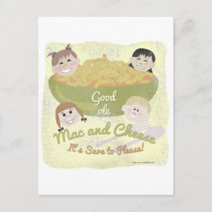 Carte Postale Bon Ole Mac et fromage