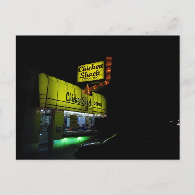 Carte Postale Bon poulet (Devant)