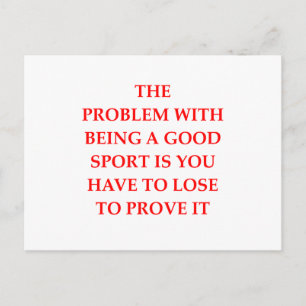 Carte Postale bon sport