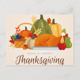 Carte Postale Bon thanksgiving