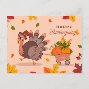 Carte postale bon thanksgiving