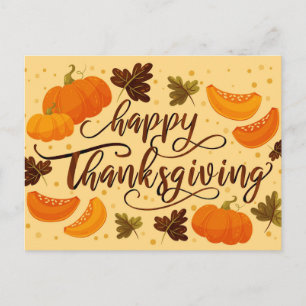 Carte postale bon thanksgiving