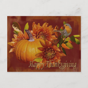 Carte postale bon thanksgiving