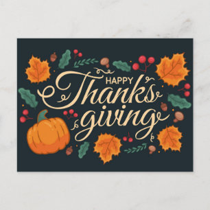 Carte Postale Bon thanksgiving