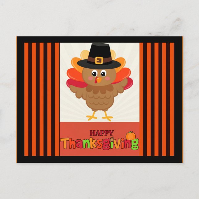 Carte Postale bon thanksgiving de M. Turquie (Devant)