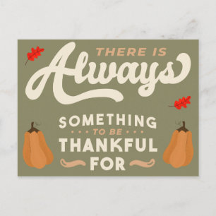 Carte Postale bon thanksgiving jour