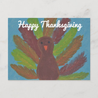 Carte Postale bon thanksgiving Turquie