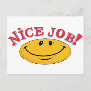 Carte Postale Bon Travail !