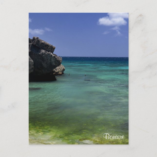 Carte Postale Bonaire Océan (Devant)