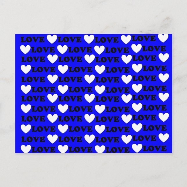 Carte Postale BonBon C'est tout sur l'Amour - Je t'aime (Devant)