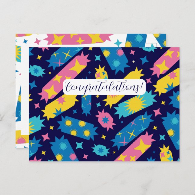 Carte Postale Bonbons bonbons. (Devant / Derrière)