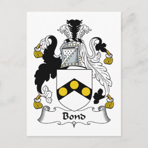Carte Postale Bond Family Crest