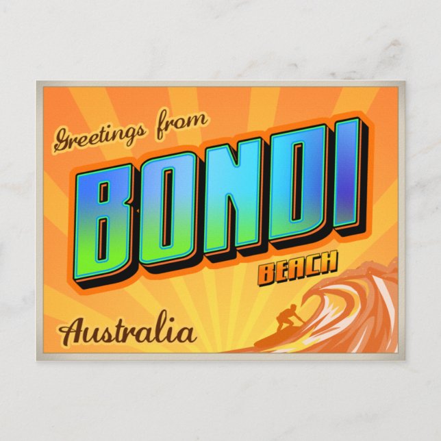 CARTE POSTALE BONDI (Devant)