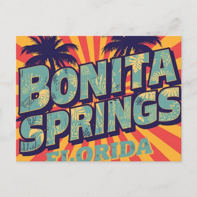 Carte Postale Bonita springs dreaming (Devant)