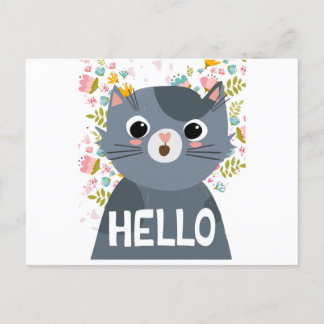 Carte Postale bonjour