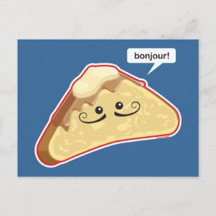 Carte Postale Bonjour !