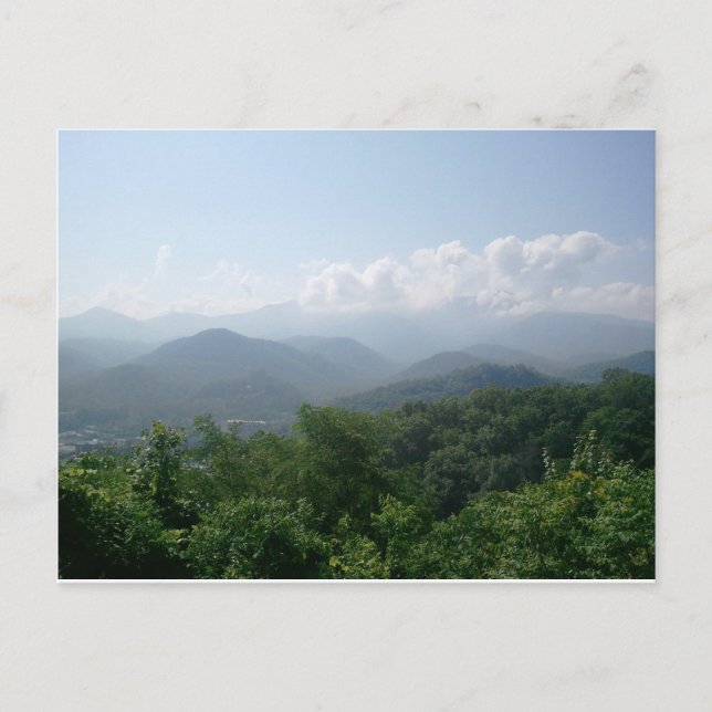 Carte Postale Bonjour de Gatlinburg (Devant)