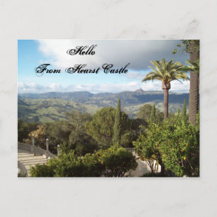 Carte Postale Bonjour De Hearst Castle