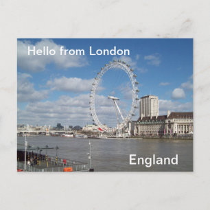 Carte Postale Bonjour de Londres