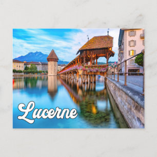 Carte Postale Bonjour De Lucerne, Suisse