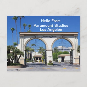 Carte Postale Bonjour De Paramount     StudiosCarte Postale