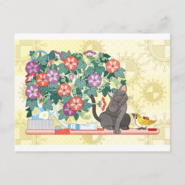 Carte Postale Bonjour gloire du matin (Devant)