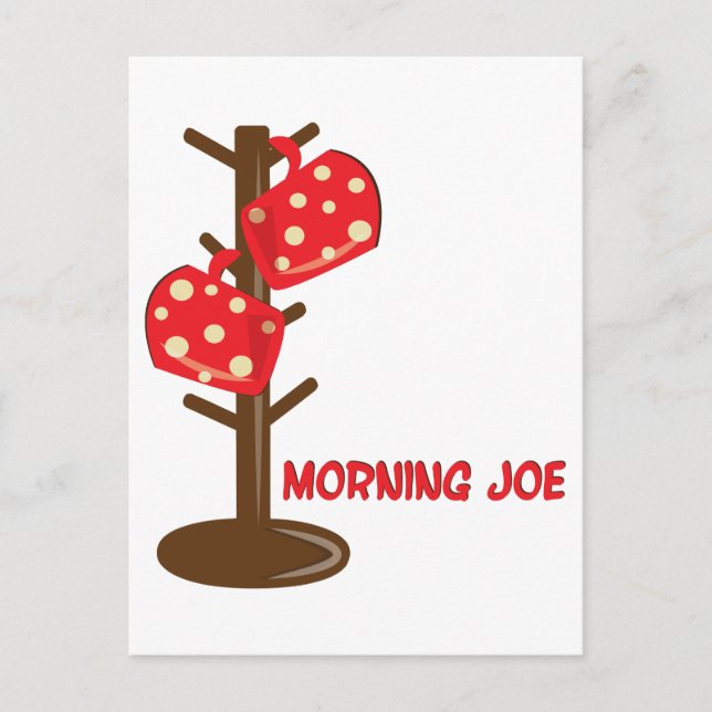Carte Postale Bonjour Joe (Devant)