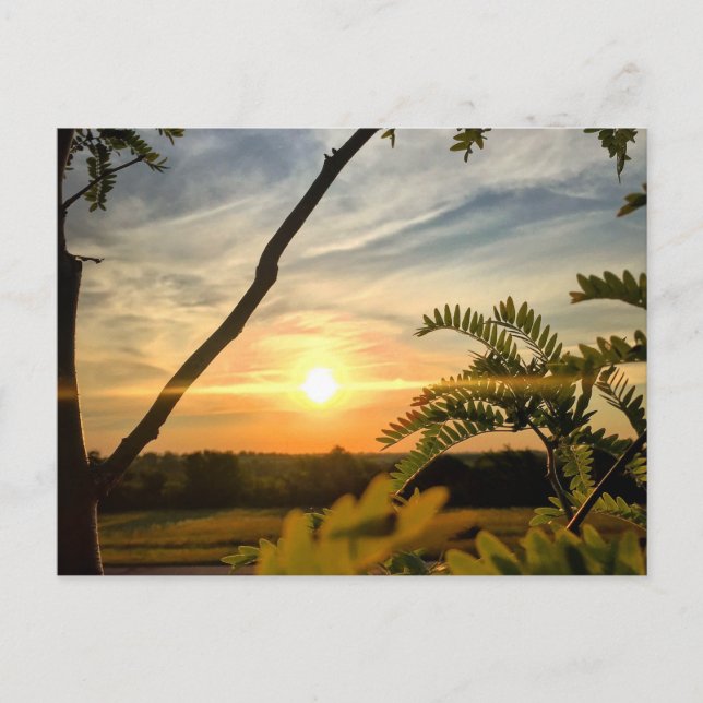 Carte Postale Bonjour, Oklahoma (Devant)