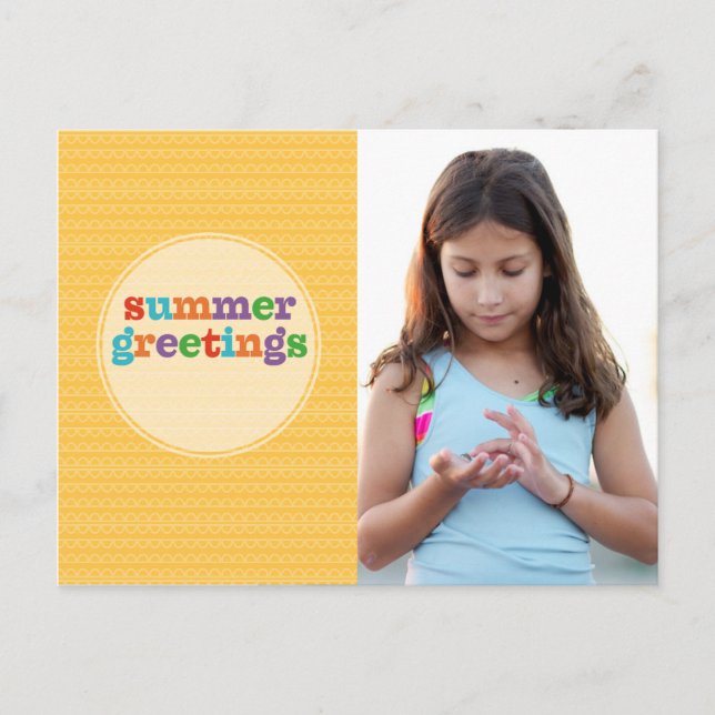 Carte Postale Bonjour Sunshine (Devant)