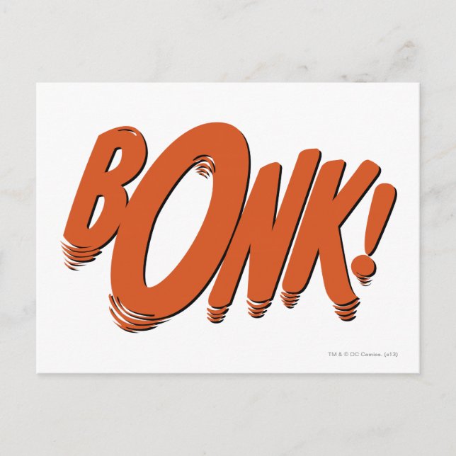 CARTE POSTALE BONK ! (Devant)