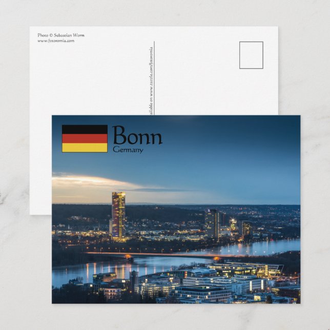 Carte Postale Bonn Allemagne (Devant / Derrière)