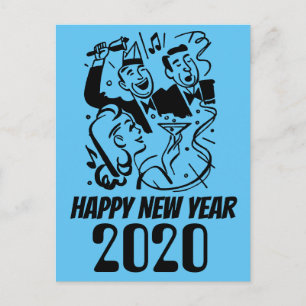 Carte Postale Bonne année 2020