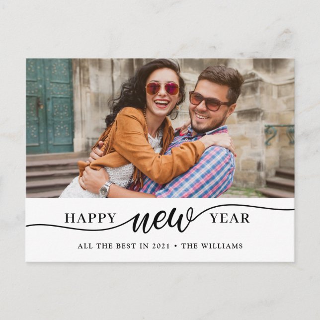 Carte Postale Bonne année photo (Devant)