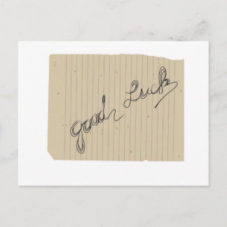 Carte Postale bonne chance