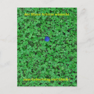 Carte postale - Bonne chance