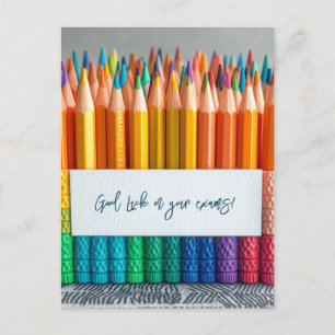 Carte Postale Bonne Chance Pour Vos Examens Scolaires
