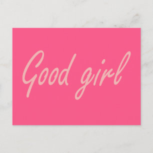 Carte Postale Bonne conception de fille